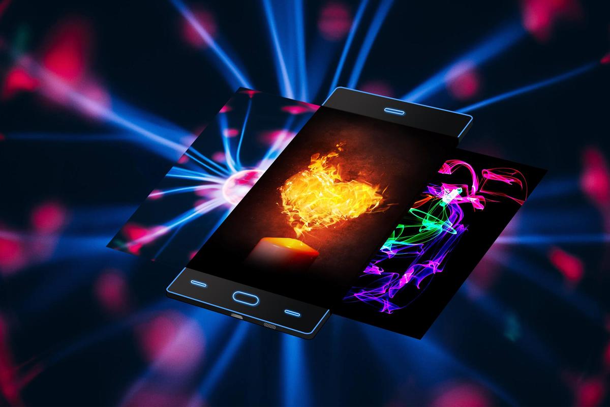 neon 2 hd wallpapers,gadget,light,technology,lighting,electronic device