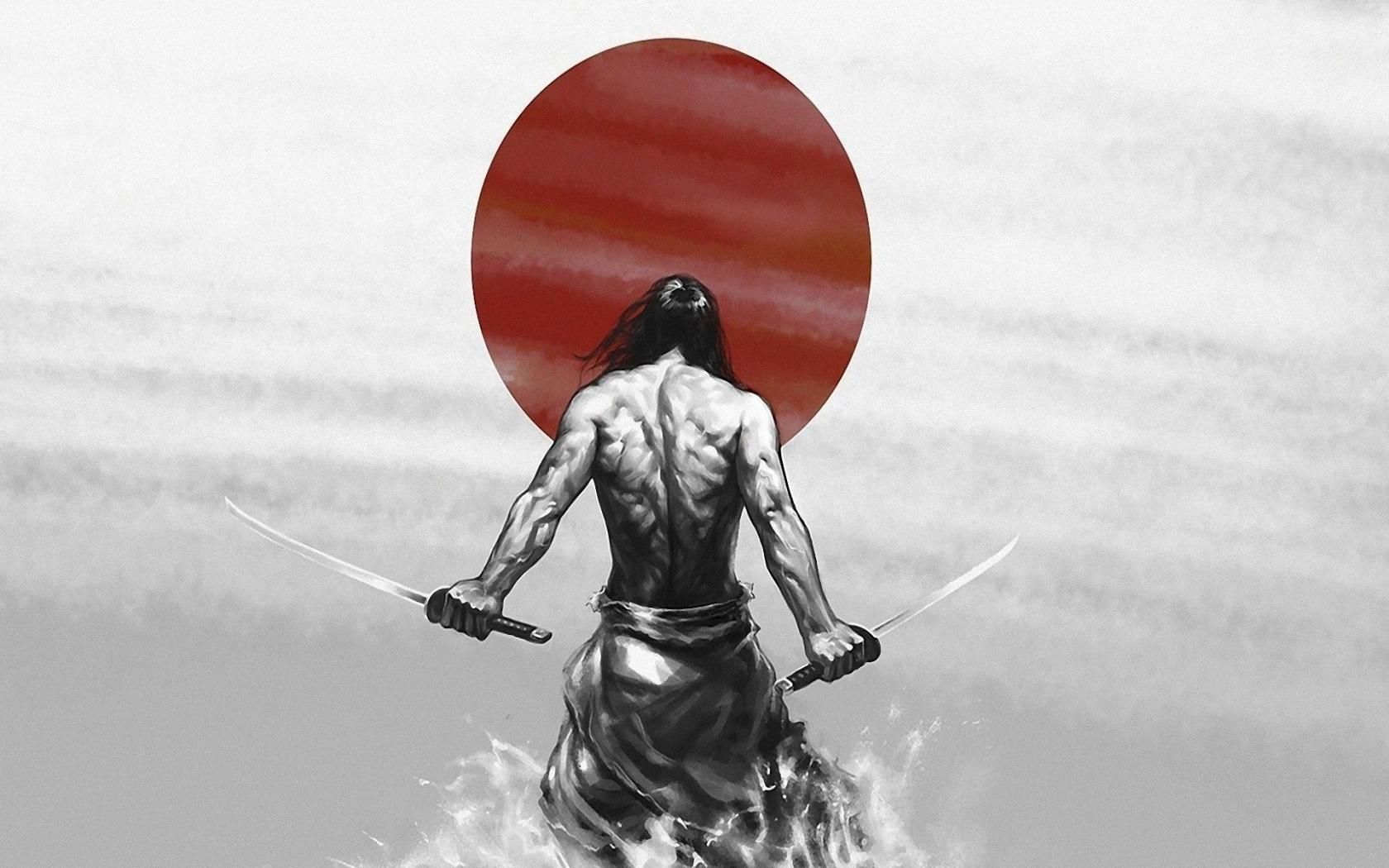 fondo de pantalla de guerrero samurai,ilustración,fotografía,personaje de ficción