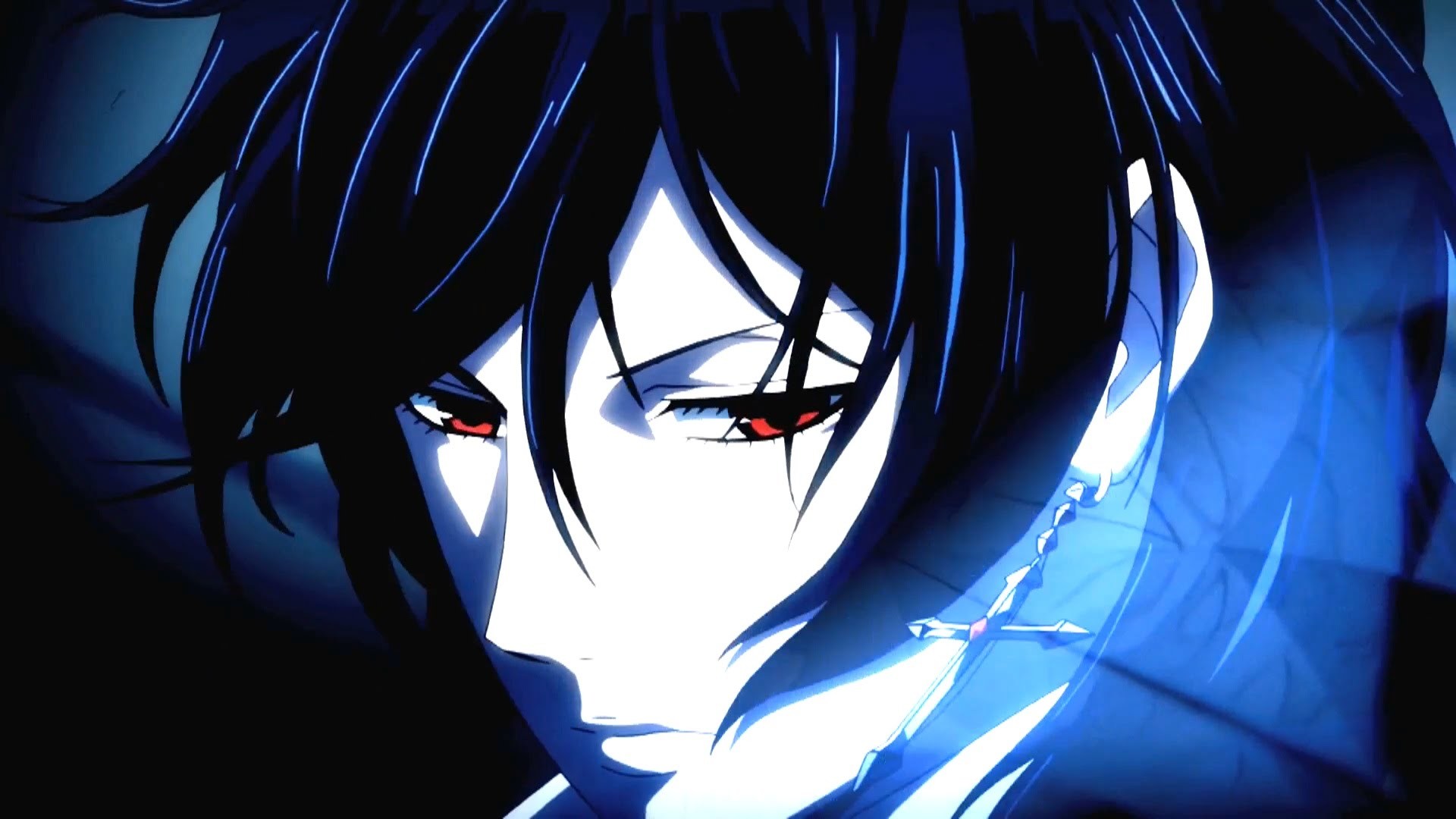 wallpaper noblesse,hair,face,facial expression,blue,anime