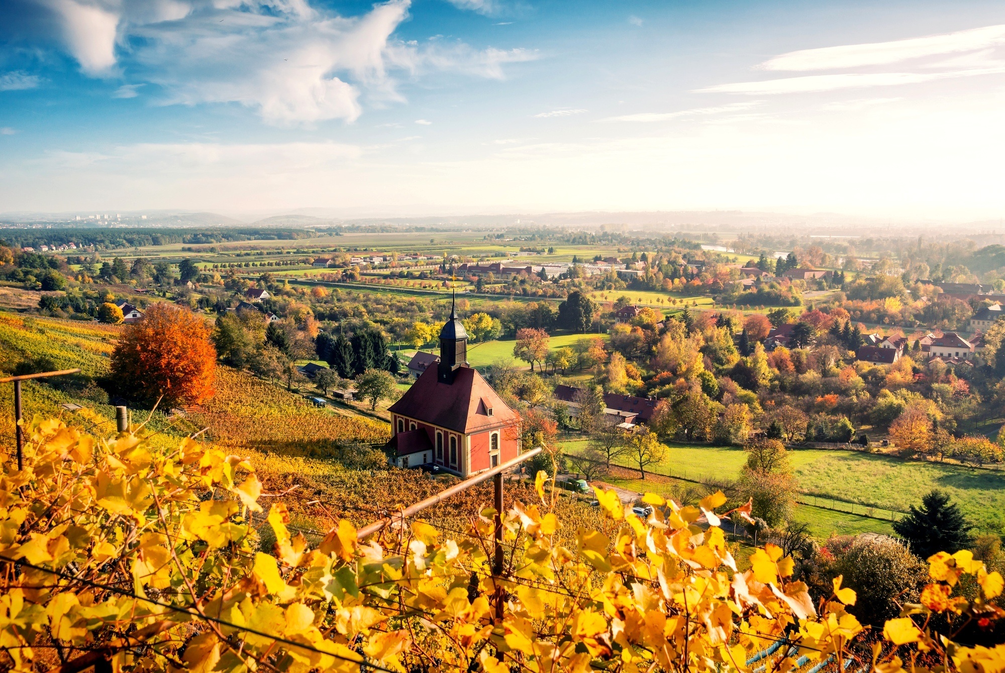 deutschland wallpaper,nature,natural landscape,sky,leaf,autumn