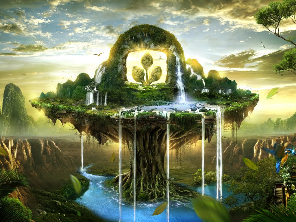 foto fondo de pantalla de untuk,paisaje natural,naturaleza,paisaje,escenario teatral,pintura