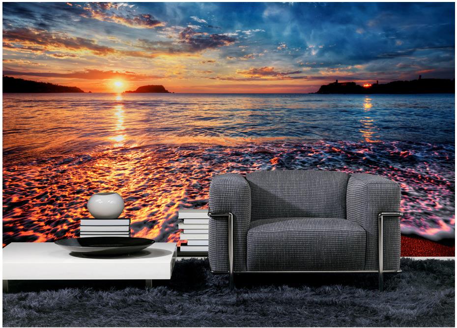 foto fondo de pantalla de untuk,cielo,paisaje natural,mural,mueble,sofá