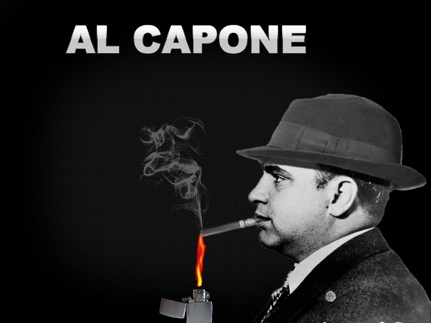 al capone tapete,rauchen,rauch,schriftart,bildunterschrift,fotografie