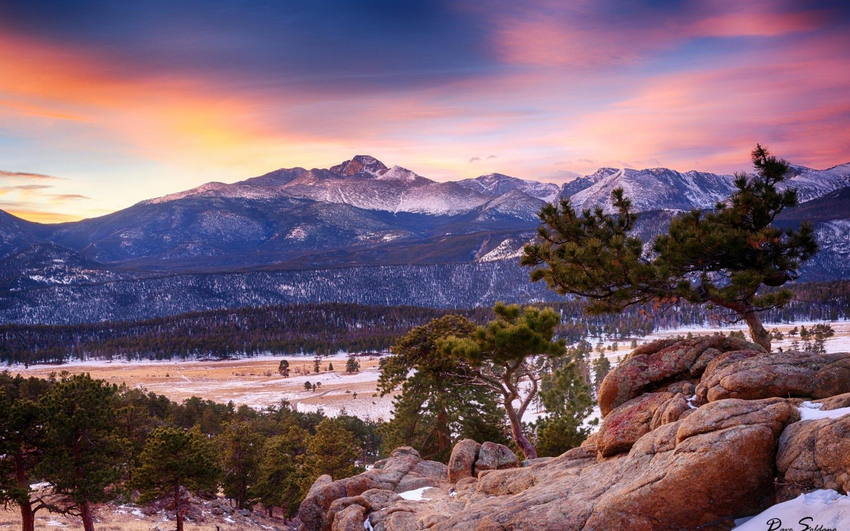 fond d'écran des montagnes du colorado,ciel,montagne,la nature,paysage naturel,chaîne de montagnes