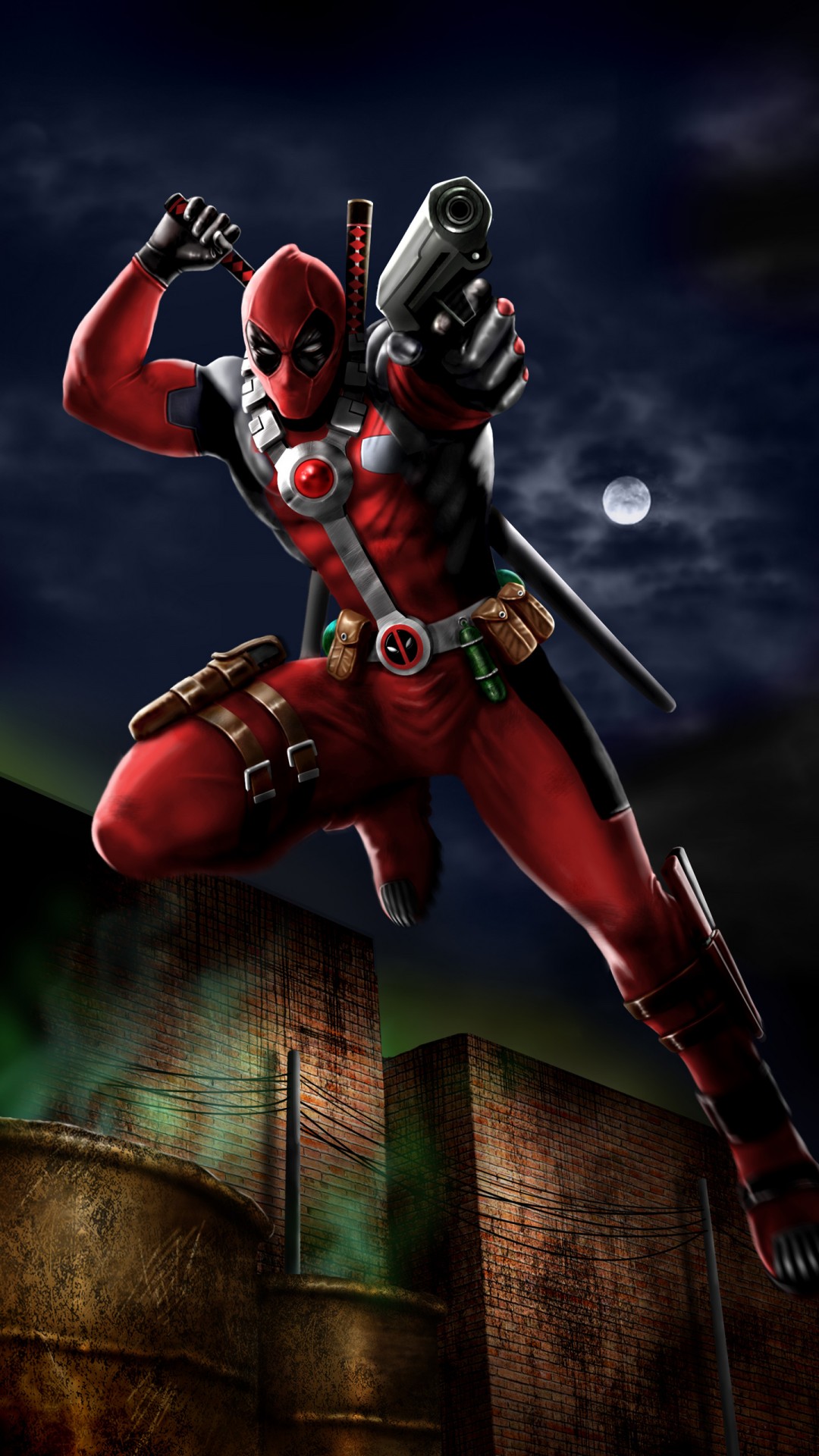 deadpool wallpaper for android,fictional character,superhero,action adventure game,cg artwork,games