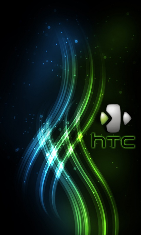 htc mobile wallpaper,green,black,text,light,font