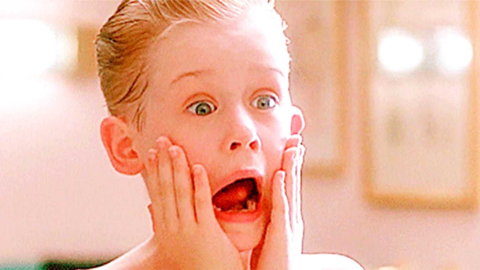 home alone wallpaper,face,skin,facial expression,head,nose