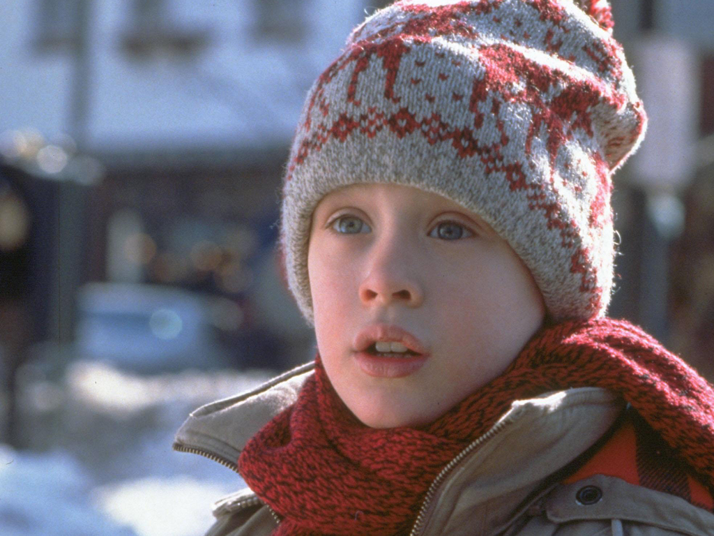 home alone wallpaper,knit cap,child,clothing,beanie,bonnet