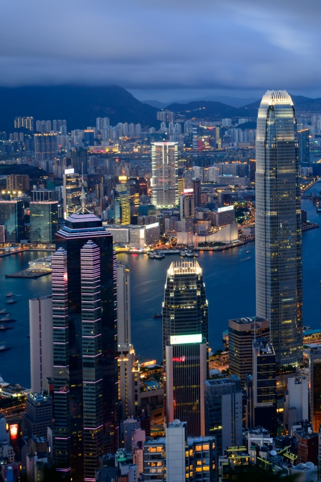 홍콩 아이폰 배경 화면,도시 풍경,시티,수도권,도시 지역,지평선