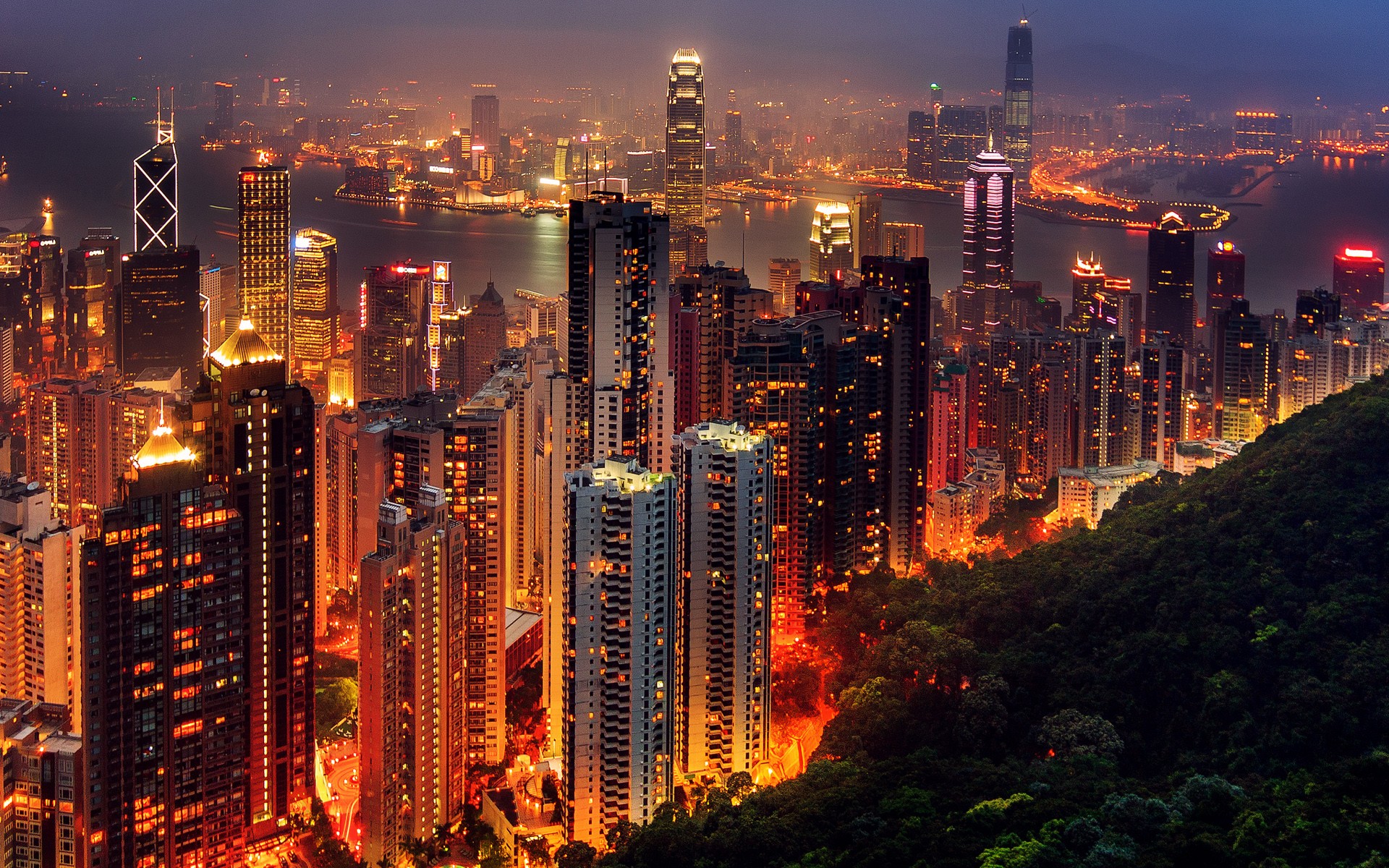 hong kong hd wallpaper,paesaggio urbano,città,area metropolitana,area urbana,grattacielo