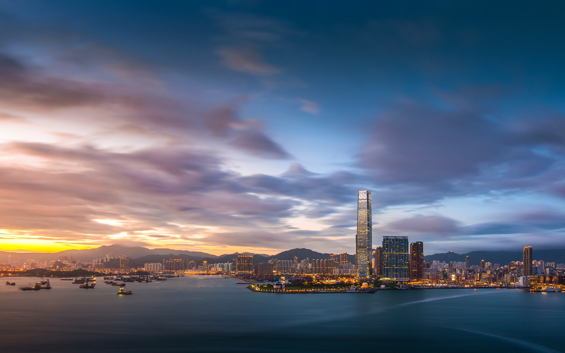 hong kong hd wallpaper,sky,metropolitan area,cityscape,landmark,city