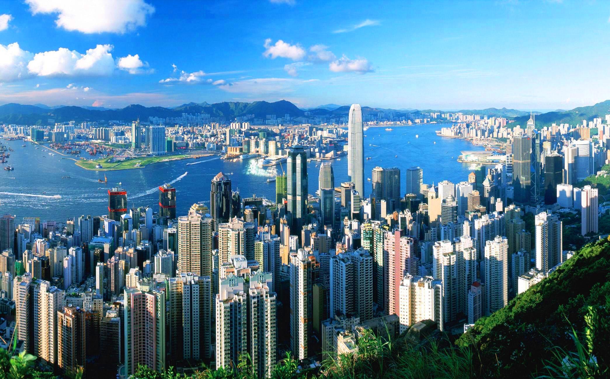 香港のhdの壁紙,市,首都圏,都市の景観,市街地,スカイライン