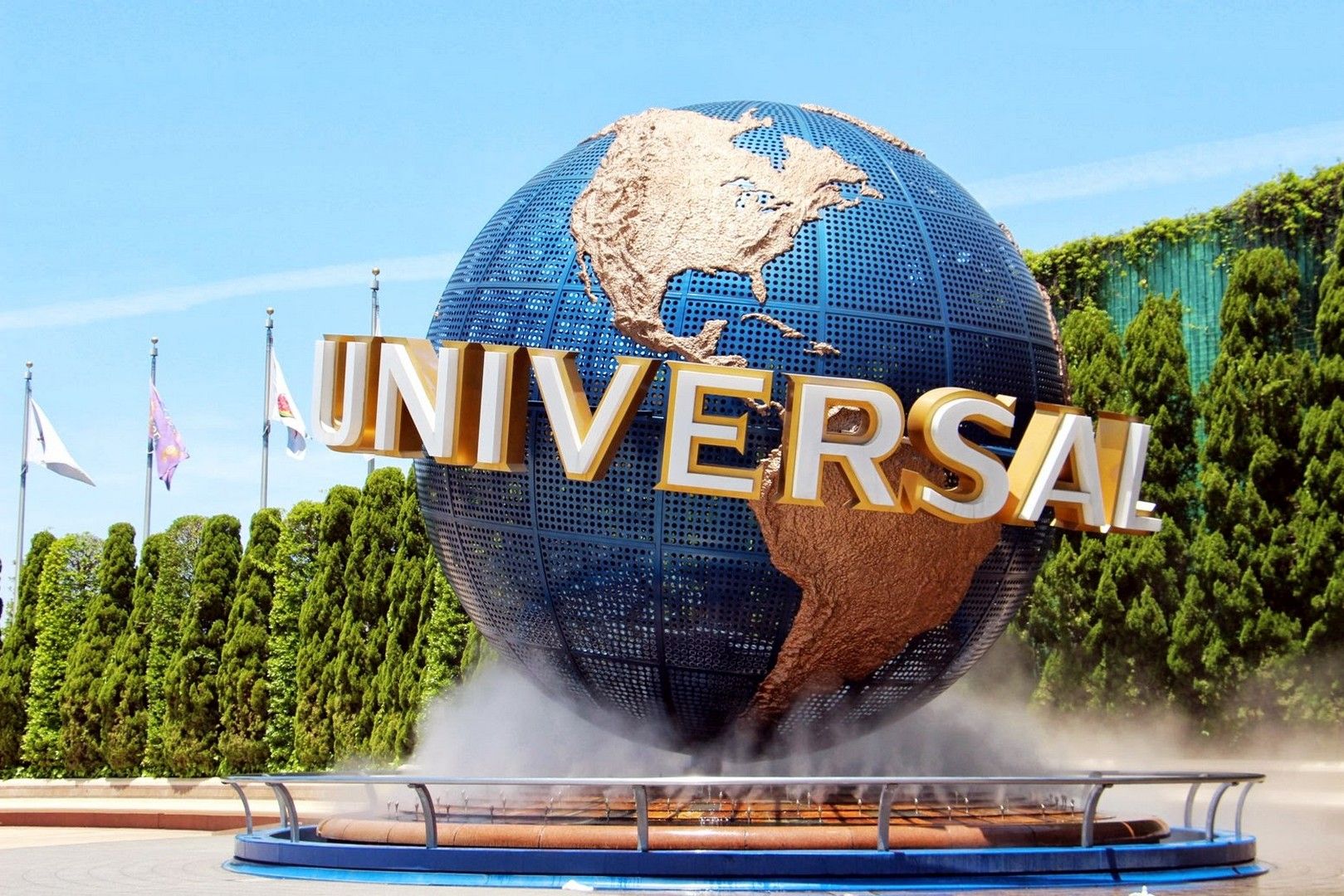 universal studios wallpaper,welt,tourismus,globus,kugel,schriftart