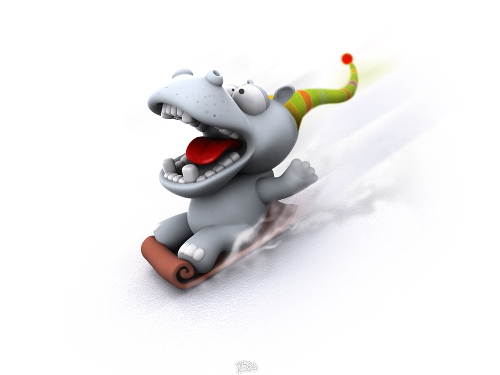 fond d'écran hewan 3d,dessin animé,animation,figurine,illustration,rainette