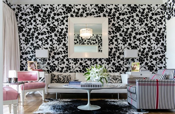 wallpaper rumah cantik,living room,room,interior design,furniture,couch