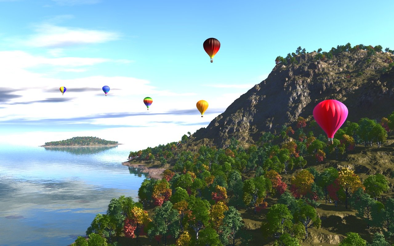 wallpaper balon,hot air ballooning,hot air balloon,nature,air sports,natural landscape