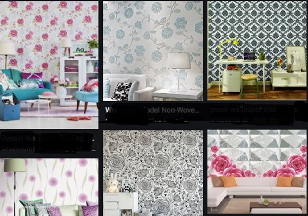 model wallpaper dinding,tile,interior design,pink,wall,wallpaper