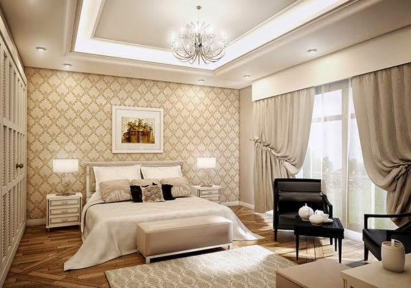 wallpaper untuk kamar,bedroom,room,ceiling,interior design,furniture