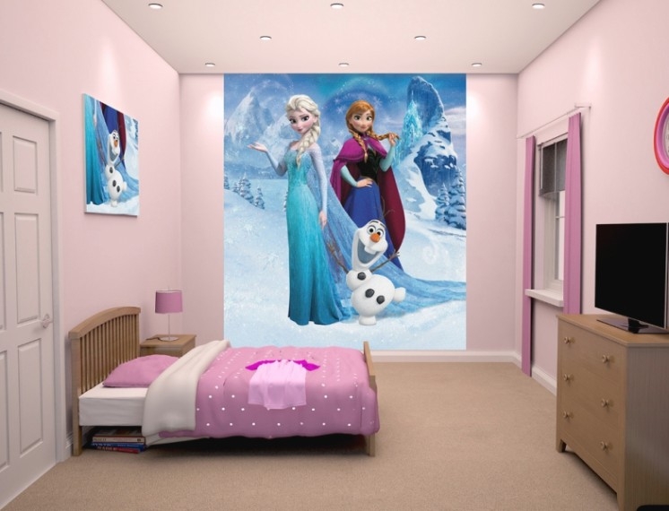 wallpaper dinding frozen,bedroom,room,interior design,bed,furniture