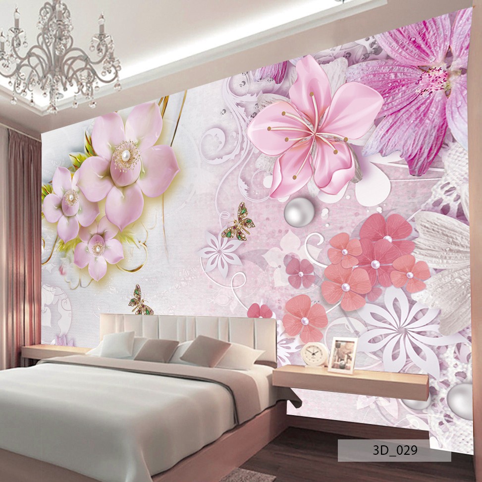 fond d'écran 3d murah,fond d'écran,rose,mur,chambre,autocollant mural