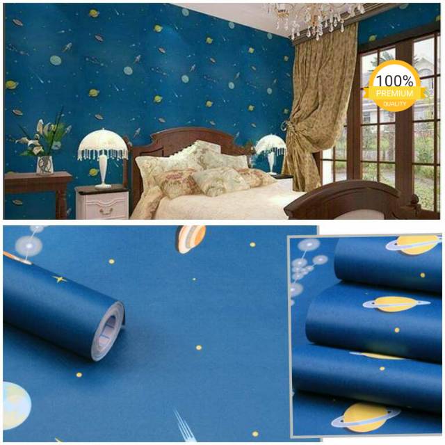 grosir wallpaper sticker roll,blue,product,wall,wallpaper,room (743856