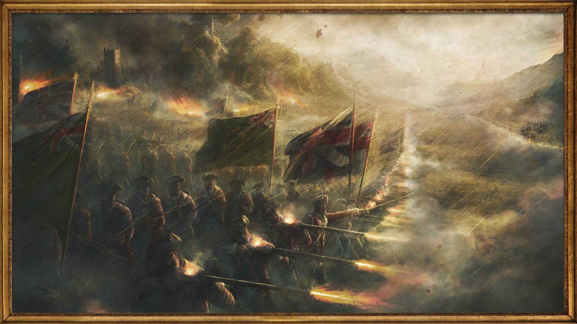 empire total war wallpaper,painting,sky,art,strategy video game,cg artwork