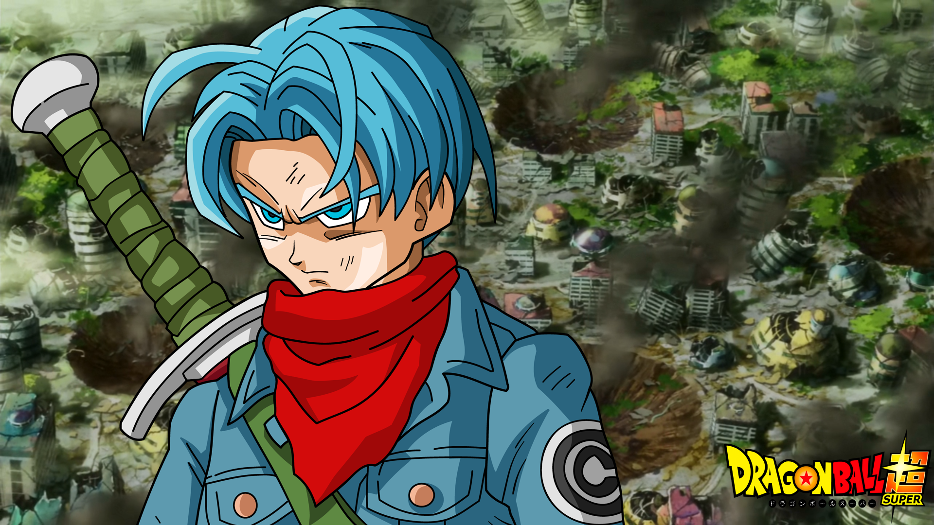 trunks iphone wallpaper,cartoon,anime,cg artwork,fictional character,fiction