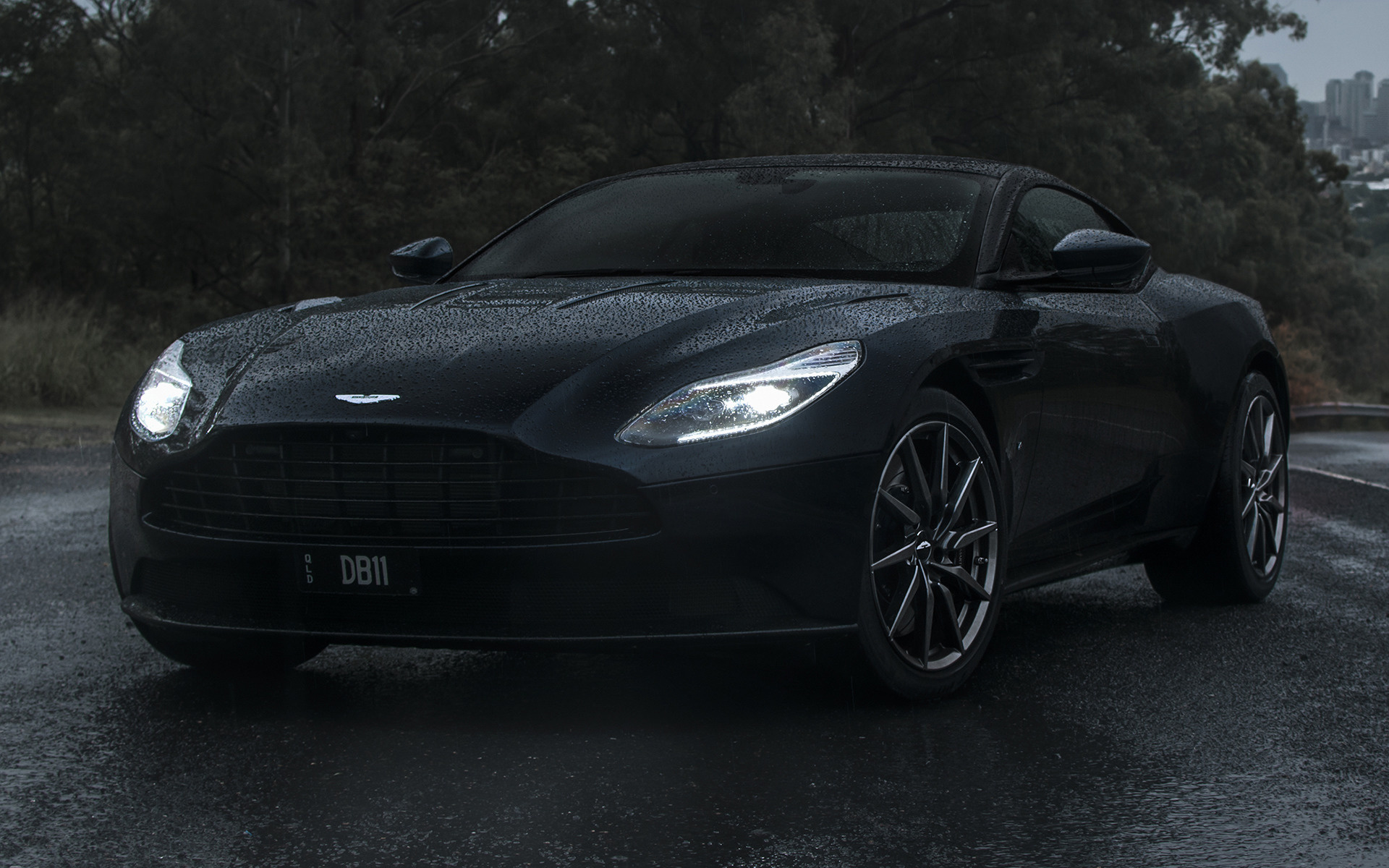 aston martin db11 wallpaper,land vehicle,vehicle,car,sports car,automotive design