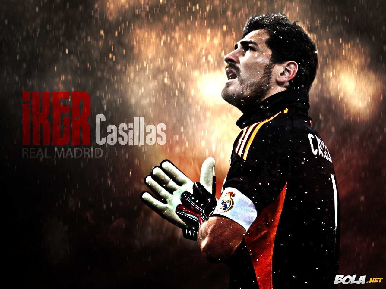 fond d'écran casillas,couverture de l'album,police de caractère,affiche,joueur de football,la publicité