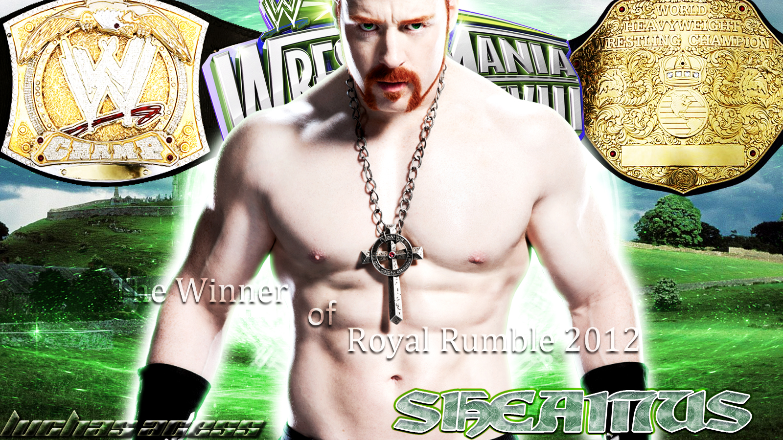 sheamus wallpaper,barechested,muscle,chest,font,fictional character