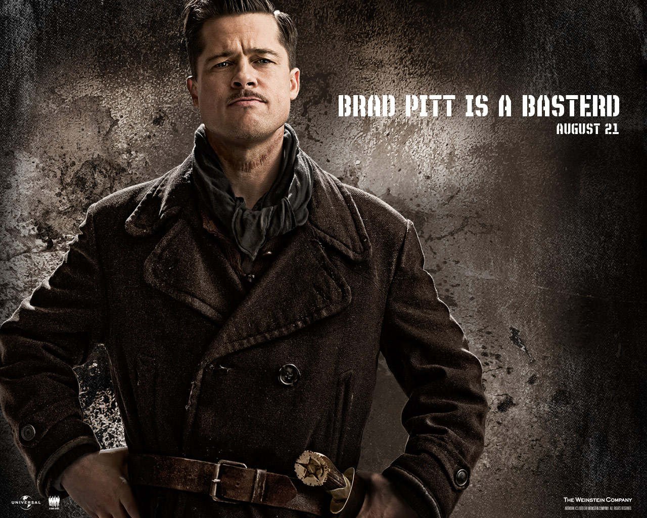 fond d'écran sans gloire basterds,jeu d'aventure d'action,film,film d'action,affiche,veste