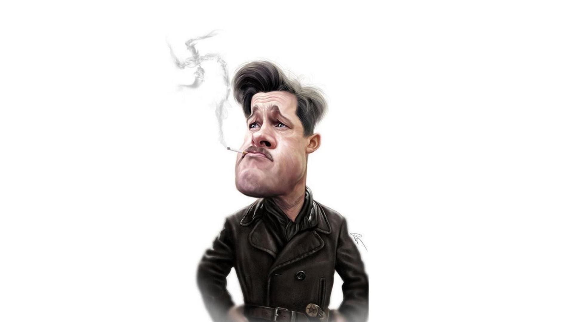 inglourious basterds wallpaper,facial expression,forehead,gesture,illustration,photography