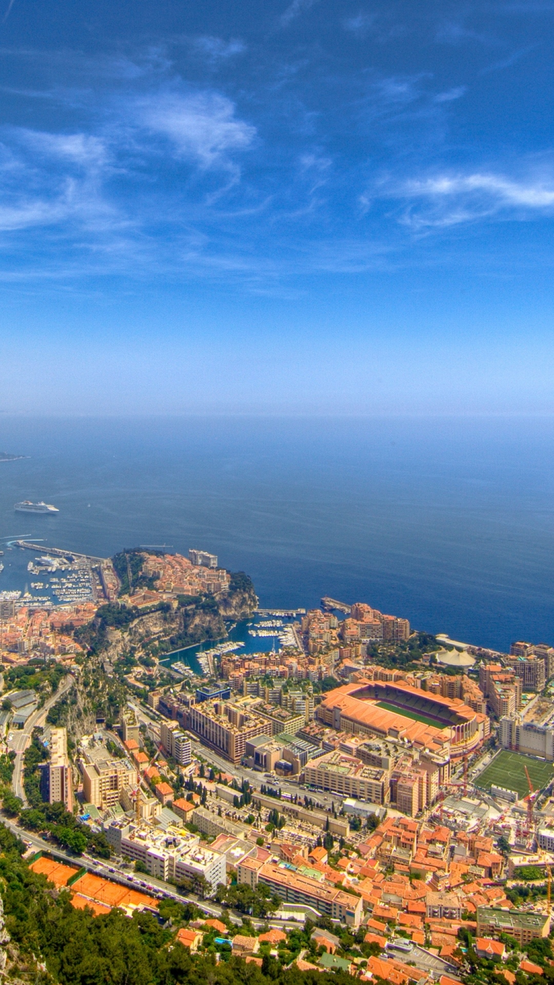 monte carlo wallpaper,nature,sky,aerial photography,natural landscape,bird's eye view
