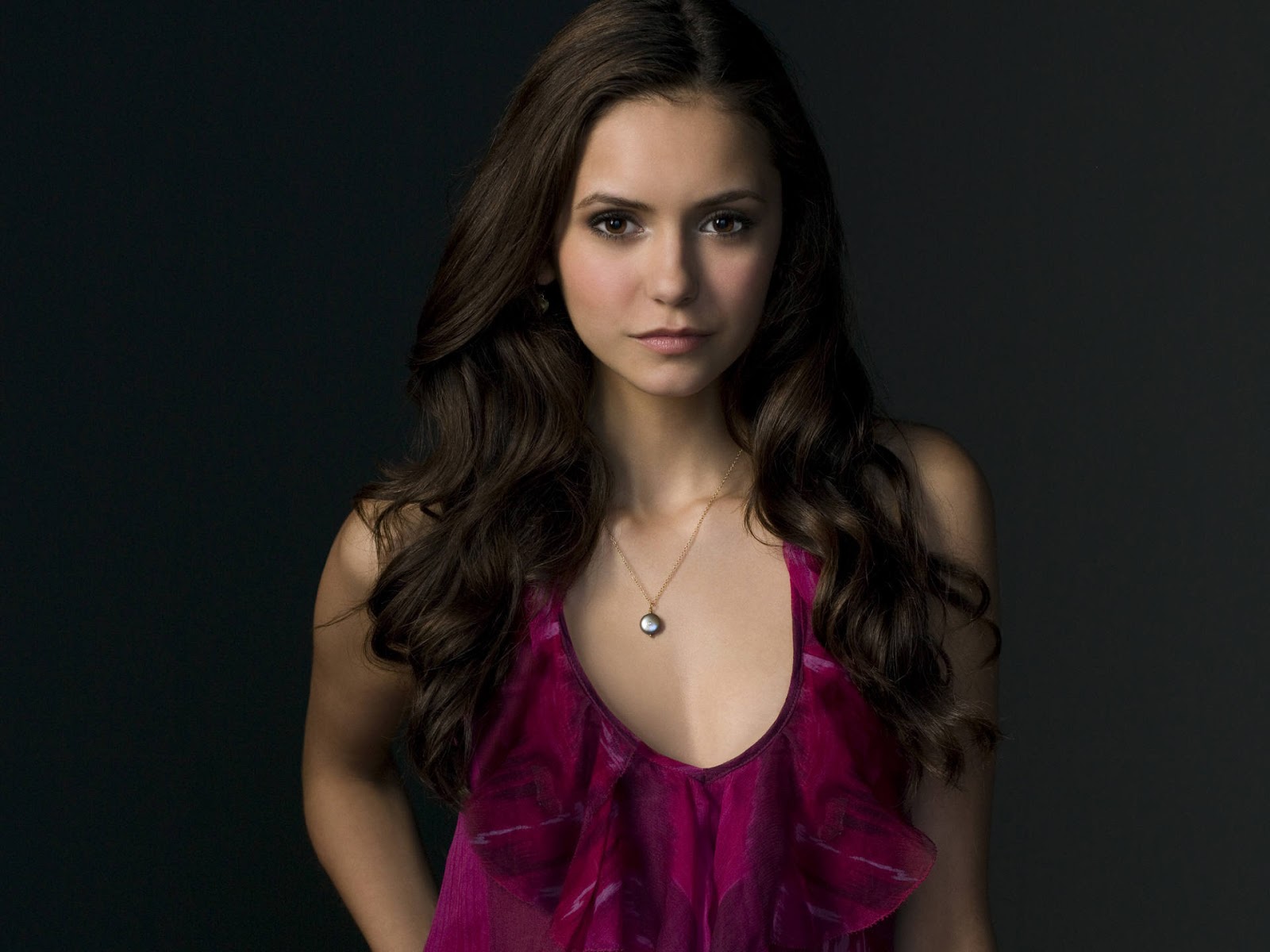 nina dobrev wallpaper,hair,face,fashion model,beauty,hairstyle