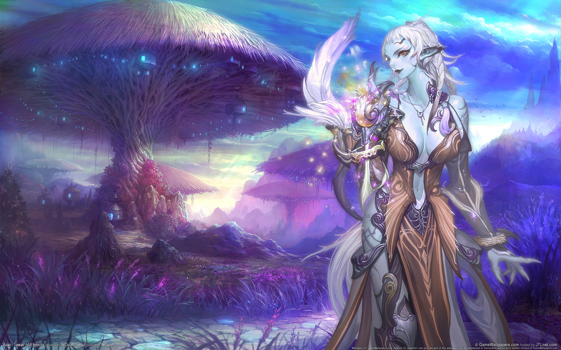 aion wallpaper,cg artwork,mythology,fictional character,games,supernatural creature