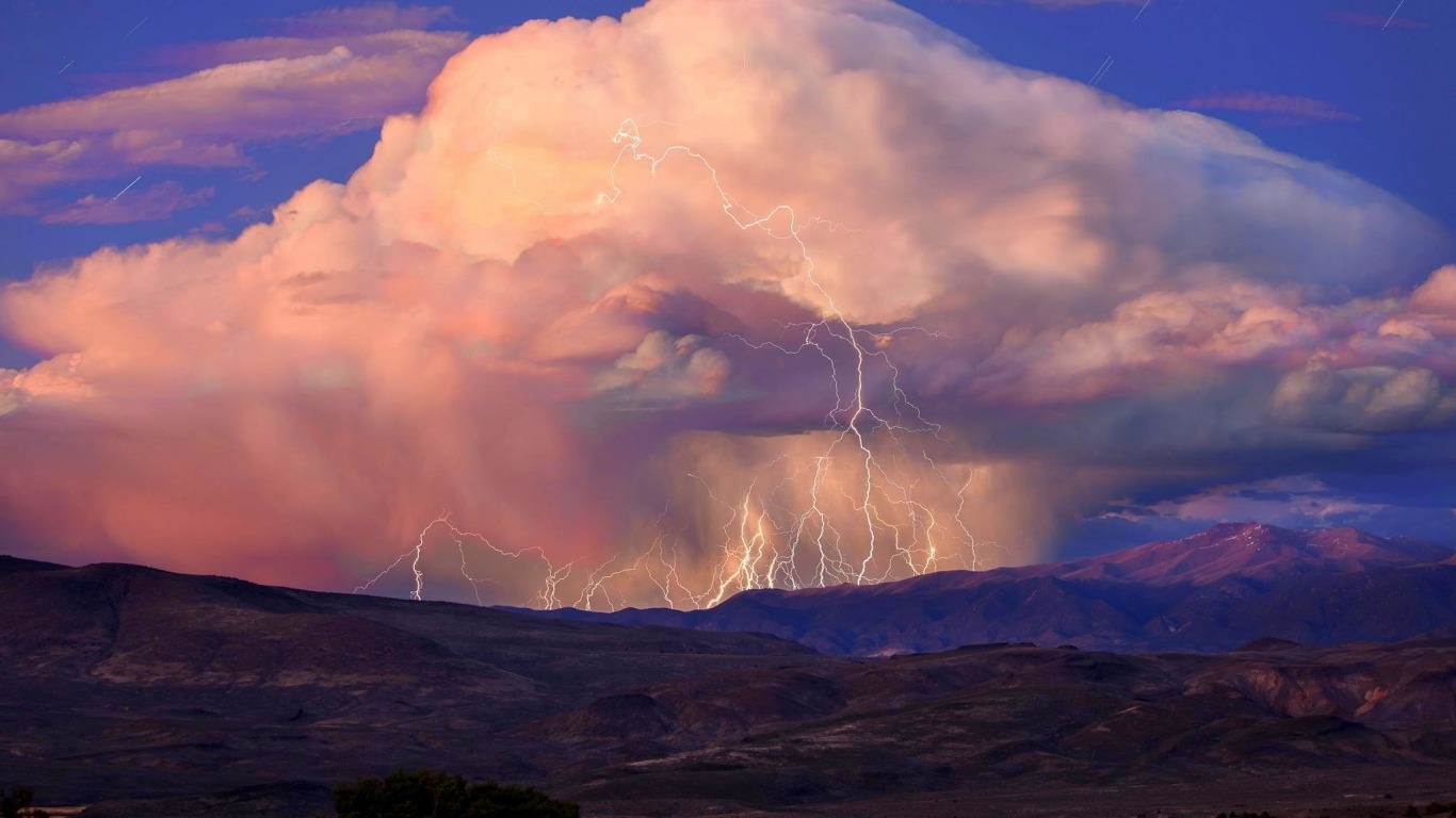 thunderstorm wallpaper,sky,cloud,nature,cumulus,geological phenomenon