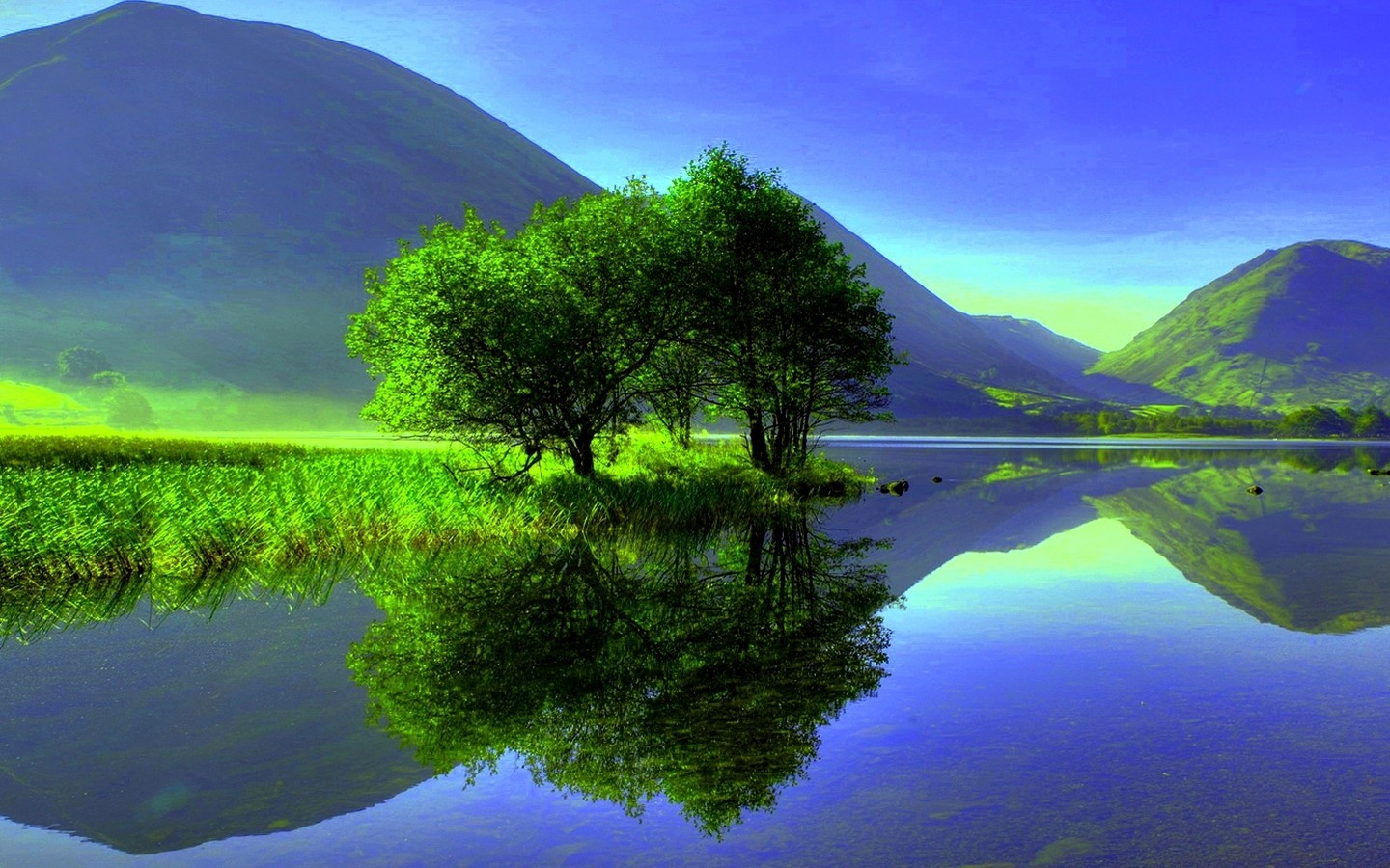 carta da parati pegunungan,paesaggio naturale,natura,riflessione,risorse idriche,cielo