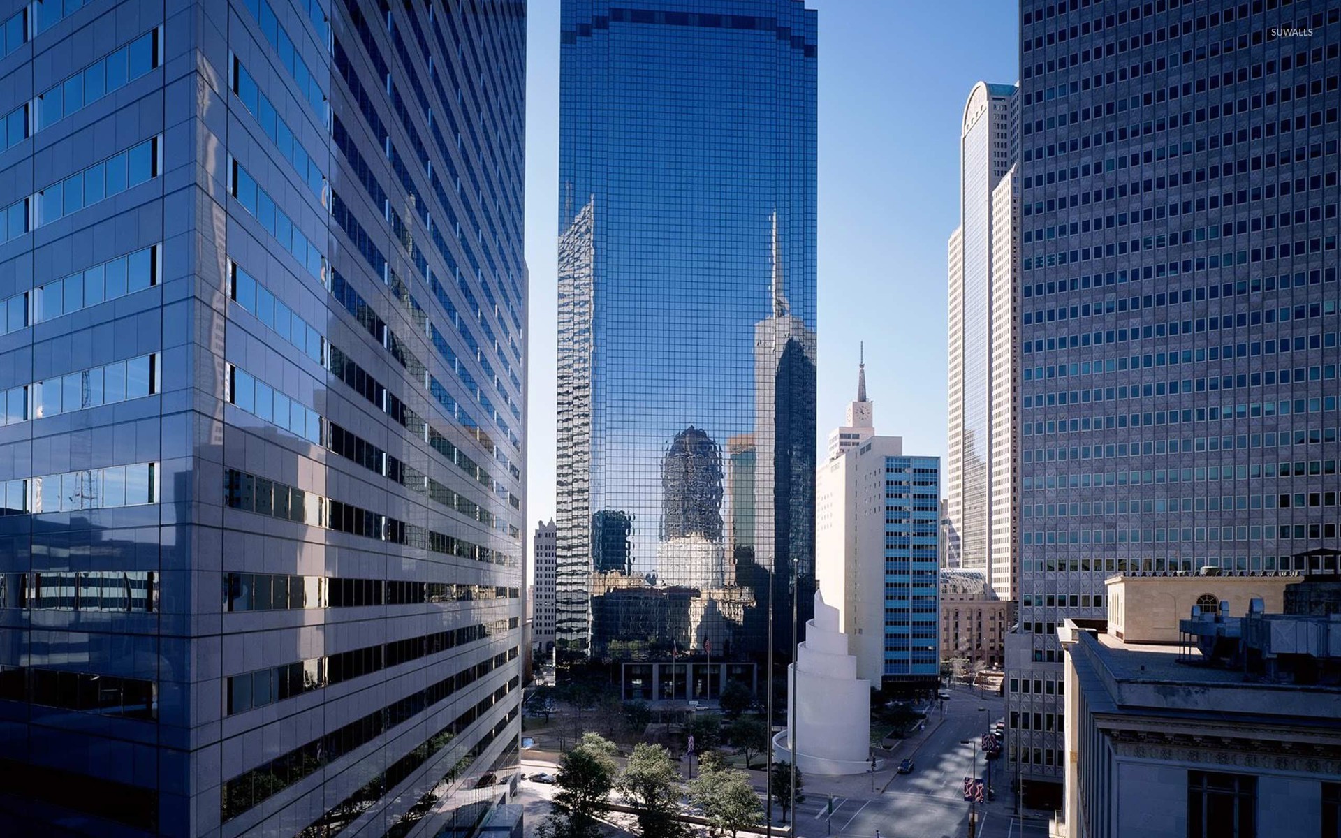 fondo de pantalla gedung,área metropolitana,rascacielos,ciudad,área urbana,paisaje urbano