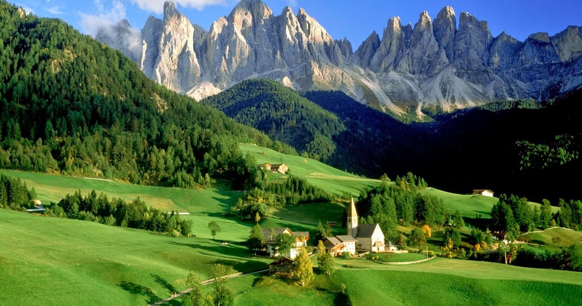 壁紙terkeren di dunia,自然の風景,山,自然,山脈,丘駅