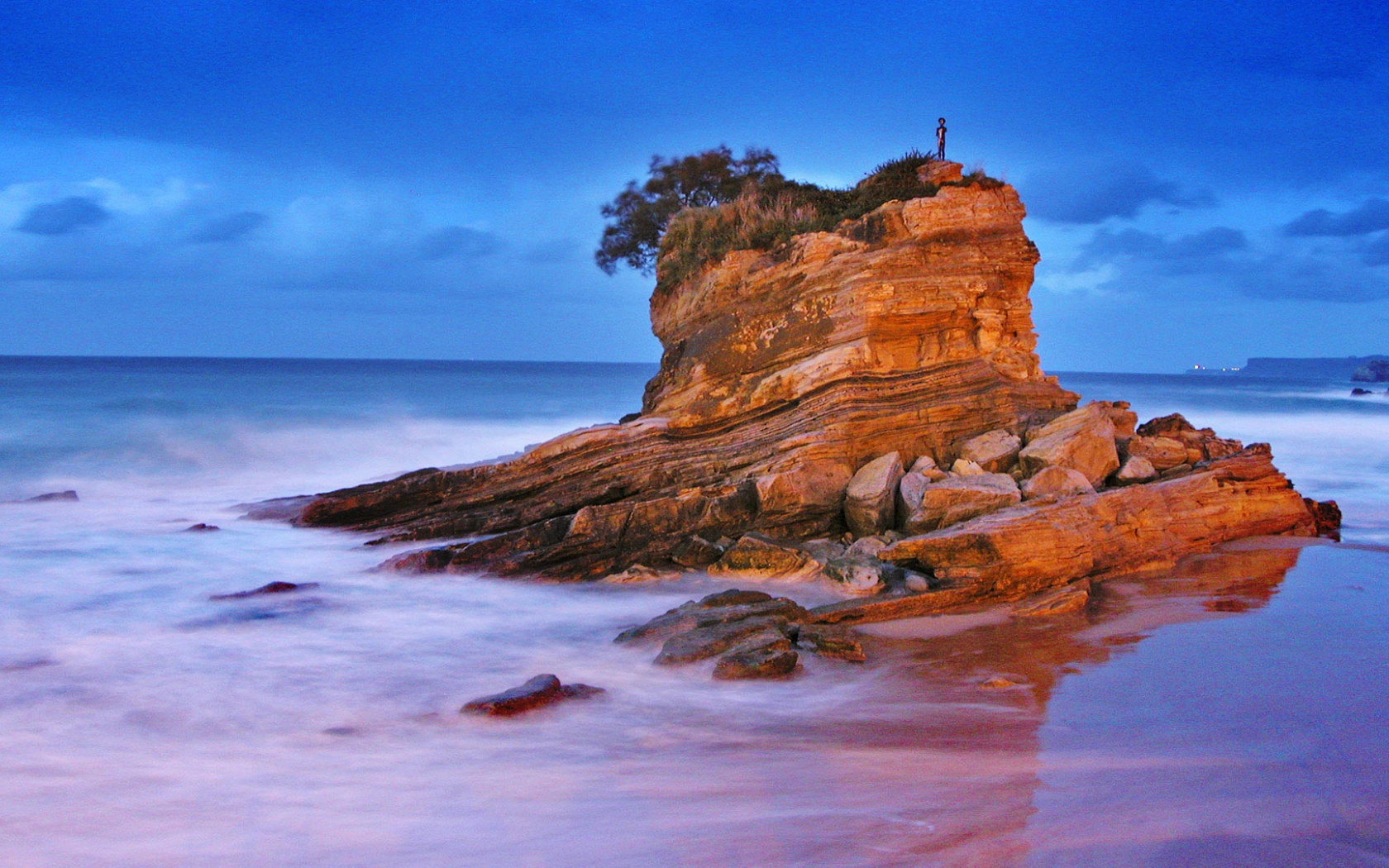 echte natur tapete,natur,natürliche landschaft,meer,felsen,himmel