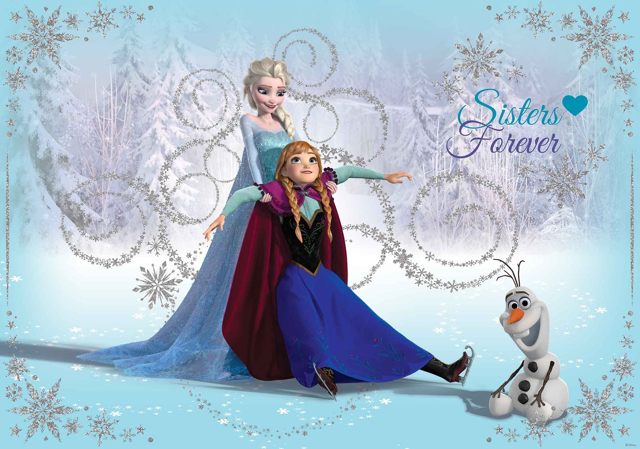 frozen wallpaper elsa and anna,illustration,fictional character,graphics,art,graphic design