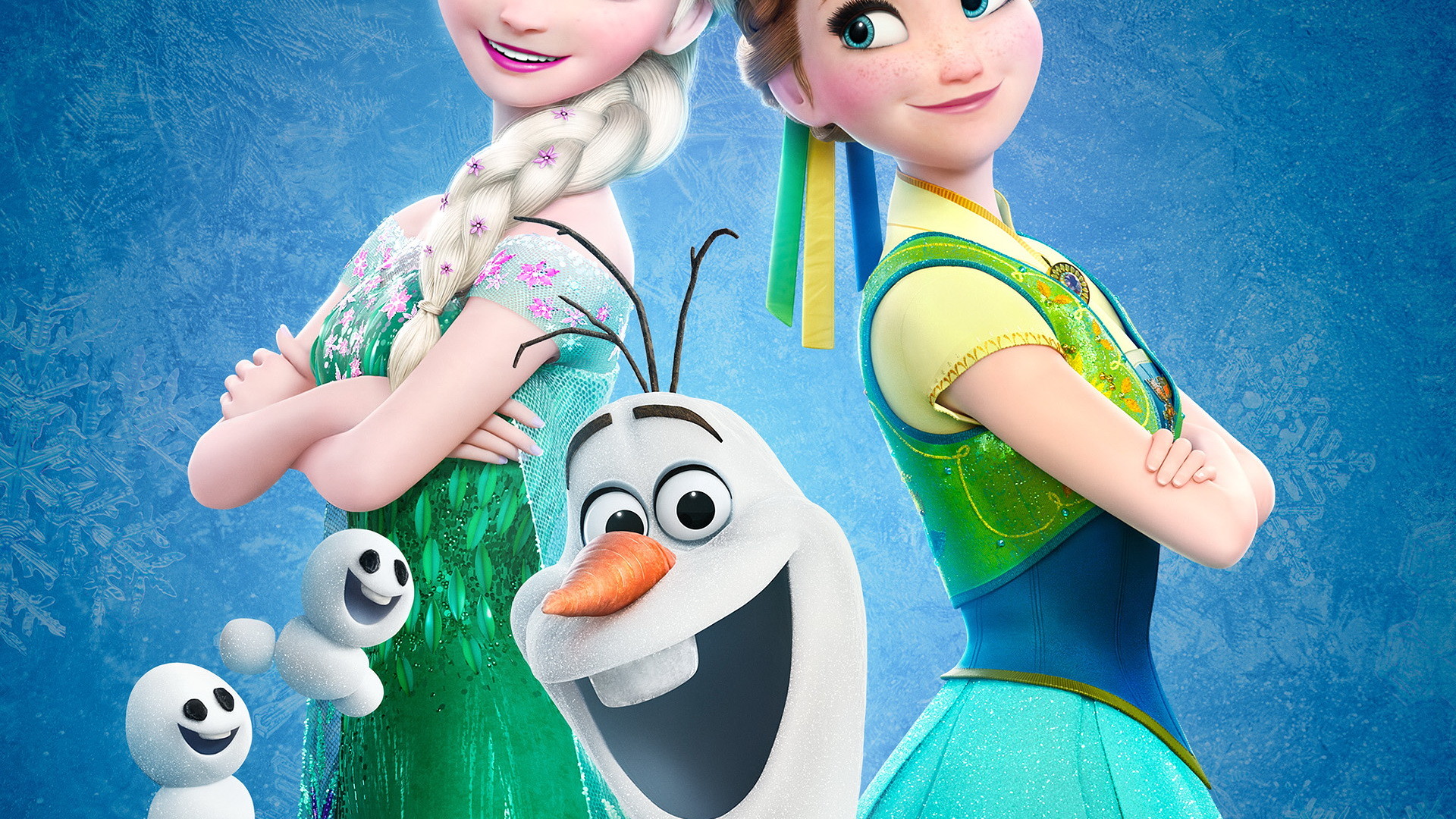 frozen fever wallpaper,animated cartoon,cartoon,animation,toy