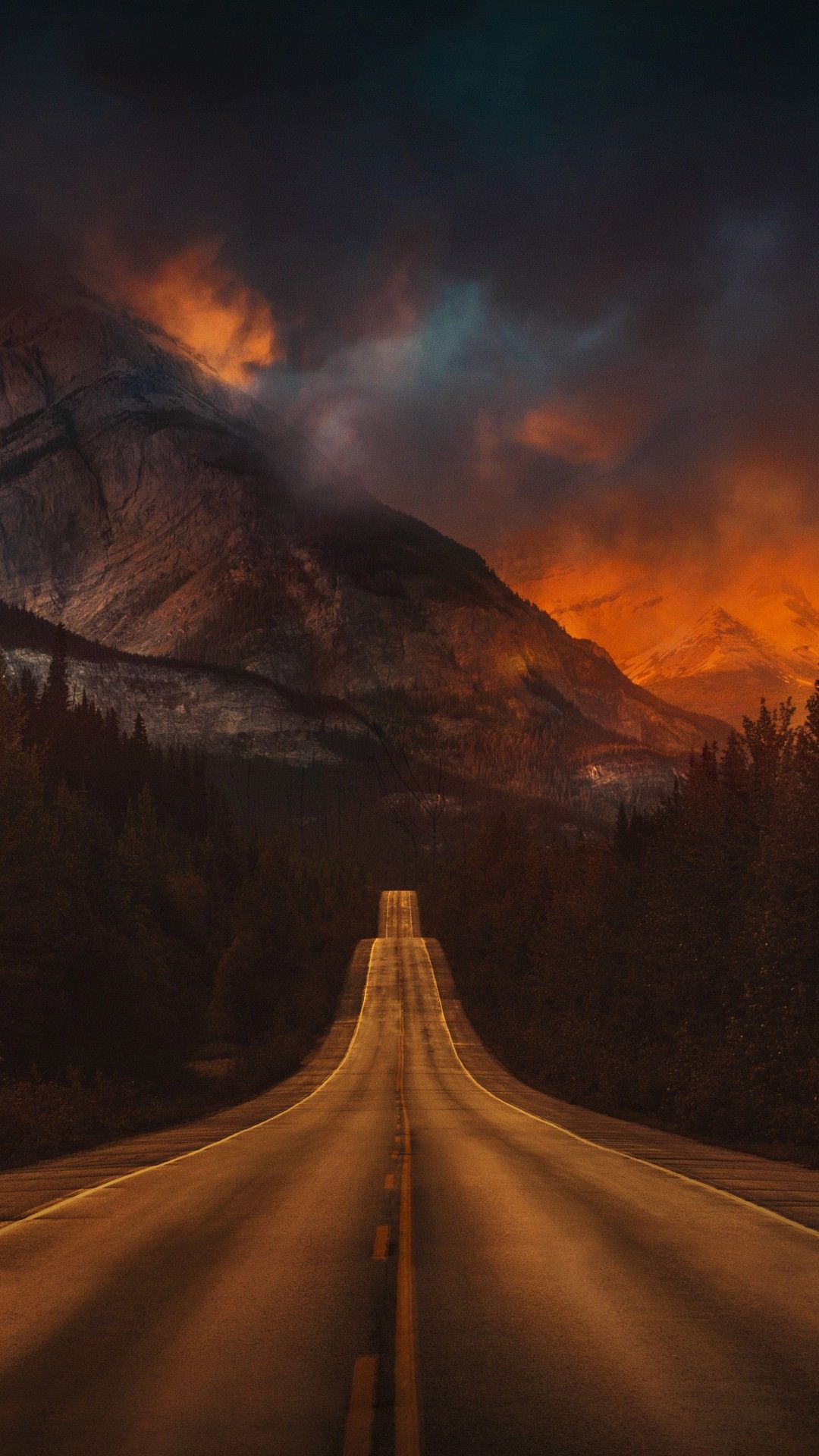 Google 4k壁紙 空 自然 自然の風景 道路 雲 Wallpaperuse