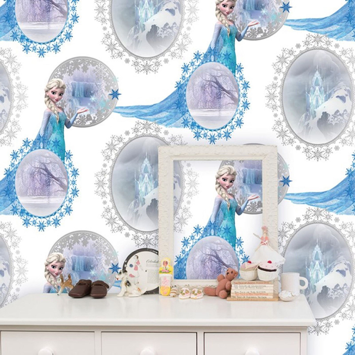frozen wallpaper for bedroom,blue,room,wallpaper,picture frame