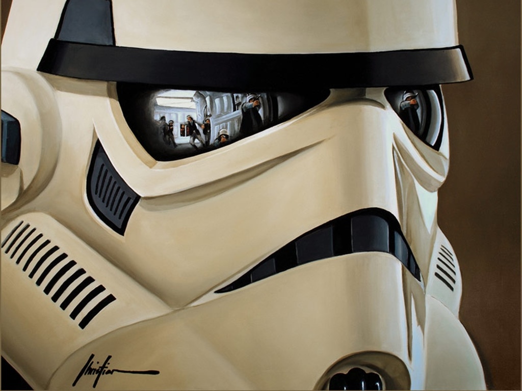 cool stormtrooper wallpaper,helmet,personal protective equipment,fictional character,robot,machine