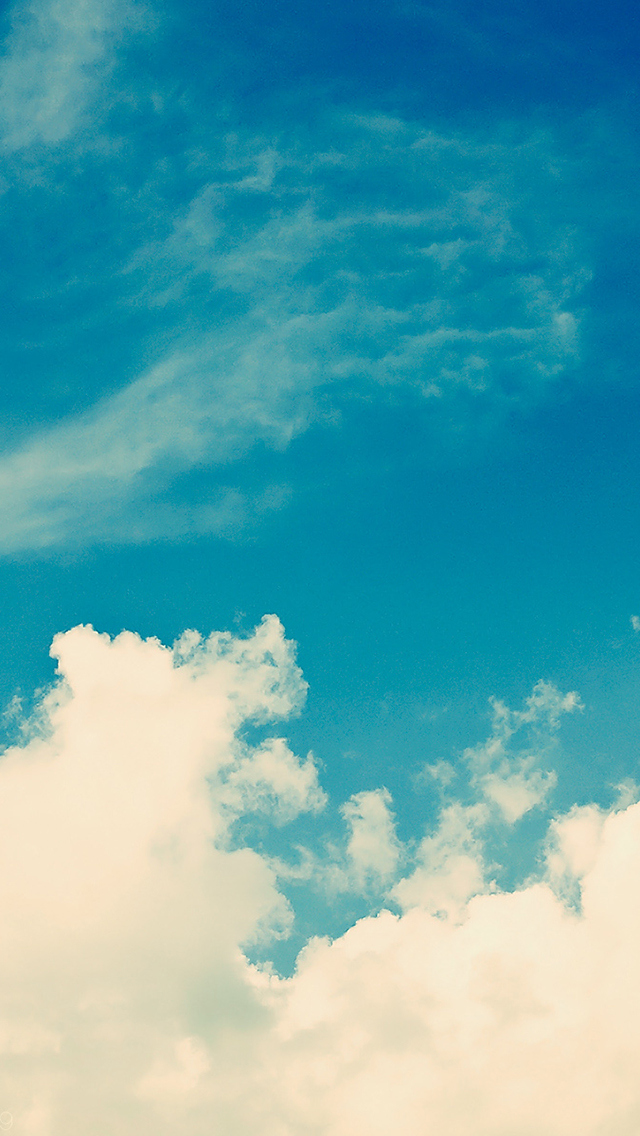 carta da parati pulita per iphone,cielo,nube,blu,giorno,turchese
