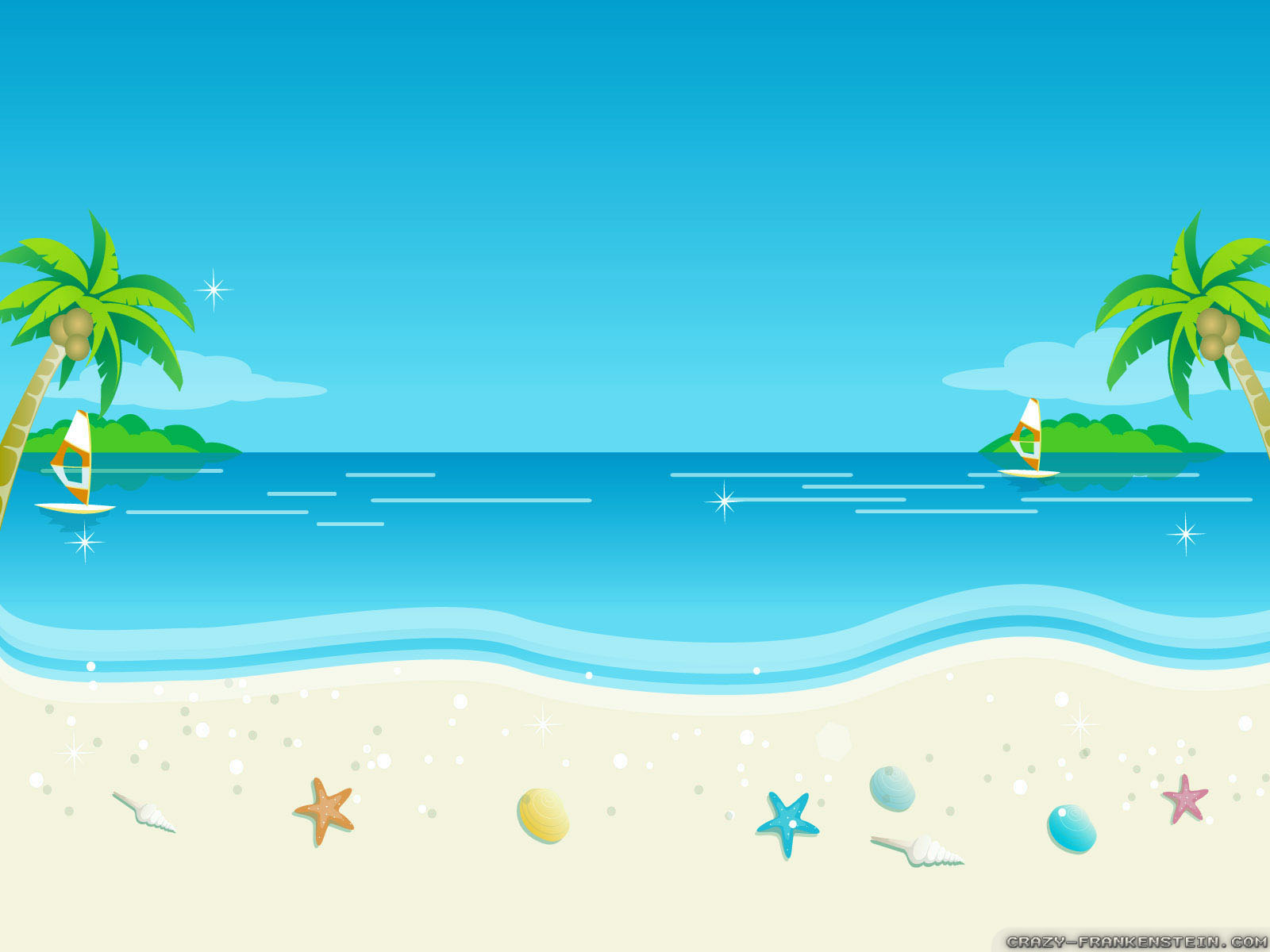 hot cartoon wallpaper,nature,tropics,aqua,water,sky