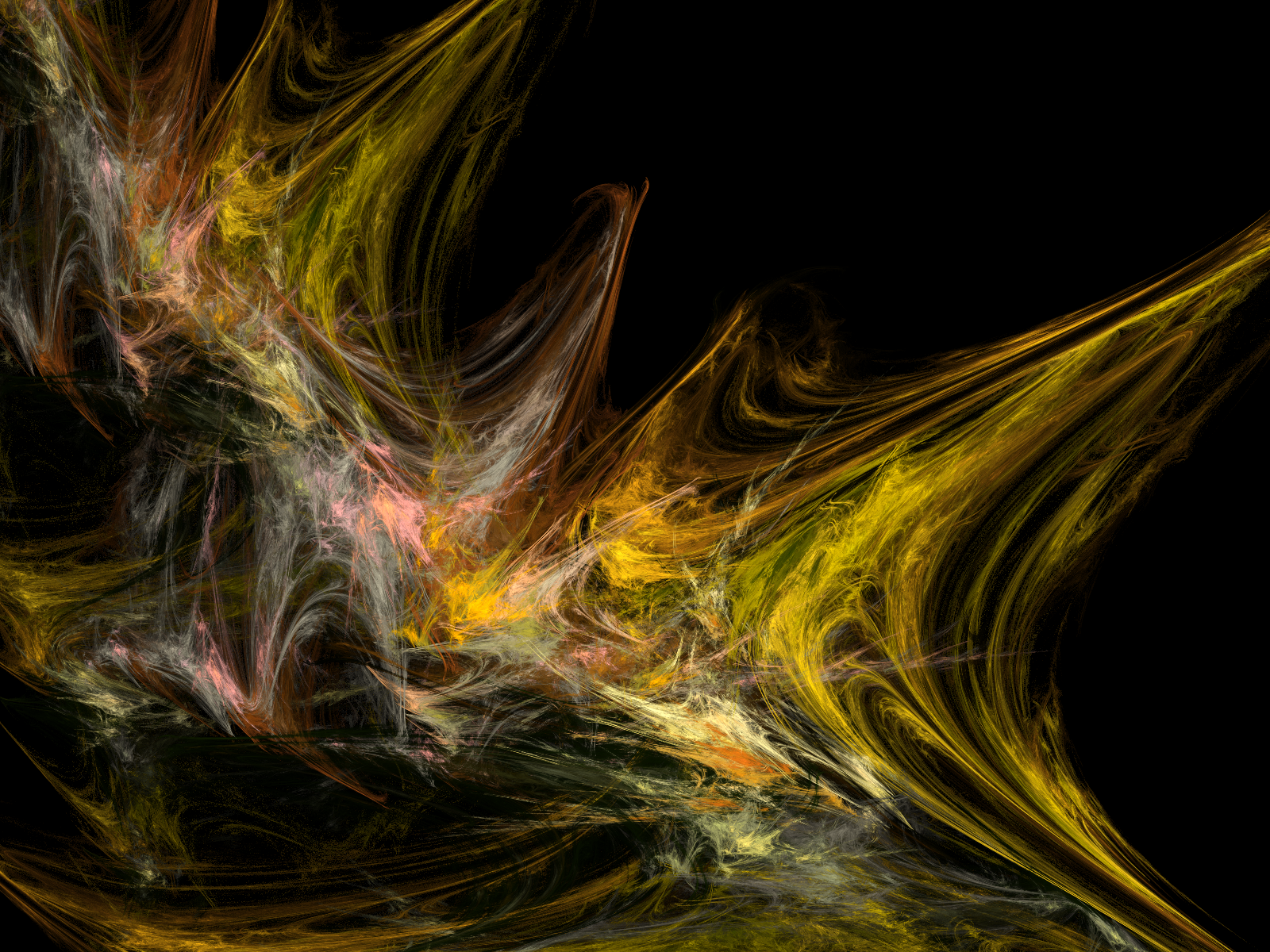 black yellow wallpaper,fractal art,yellow,cg artwork,art,design