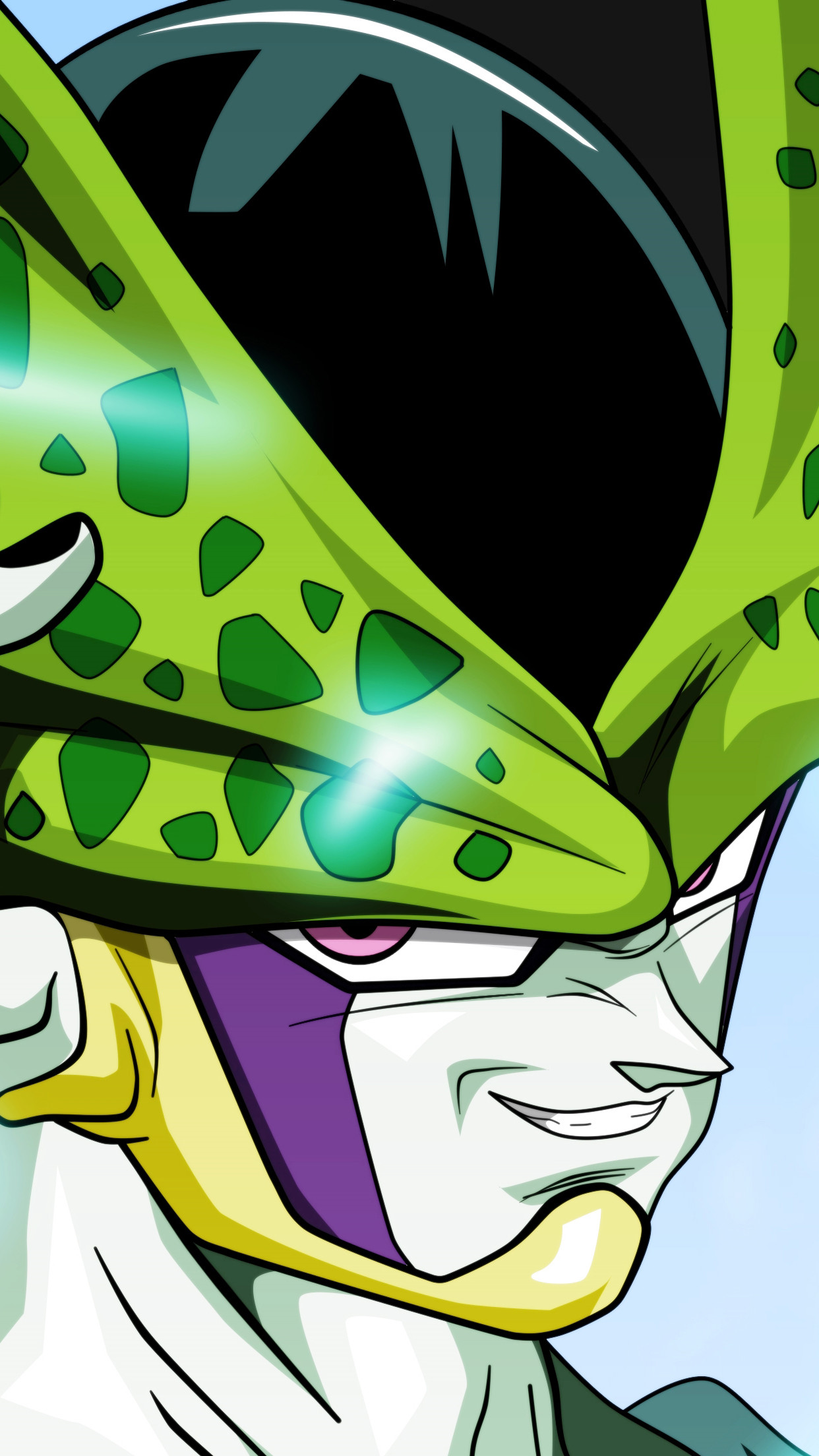 dbz mobile wallpaper,verde,personaggio fittizio,clipart,grafica,disegno grafico