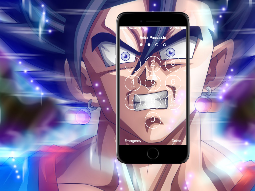 dragon ball z fond d'écran de verrouillage,anime,selfie,la technologie,personnage fictif,la photographie